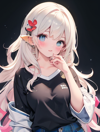 黑色半身裙夏季穿搭指南