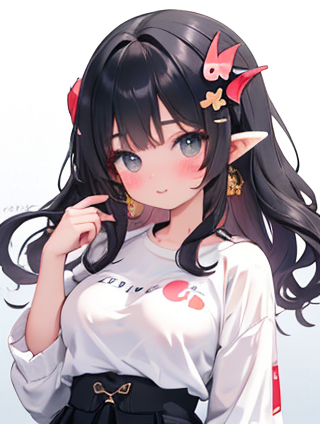 【黑色半身裙与夏季上衣的完美搭配】