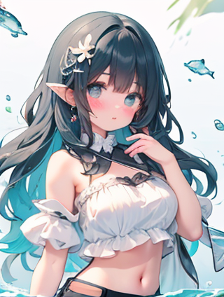 小女孩的跳舞服：色彩与梦想的交织