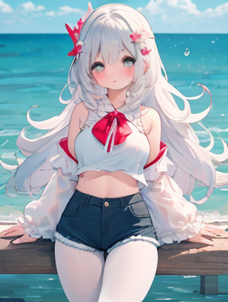 黑色打底衫与白色外套的时尚百搭 黑色打底衫与白色外套的时尚百搭